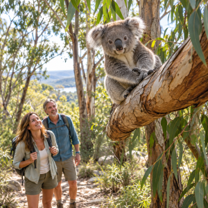 Koala, Tasmania, australia, Ocenía, fauna, tour,