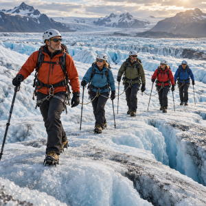 Caminata guiada sobre el glaciar Vatnajökull